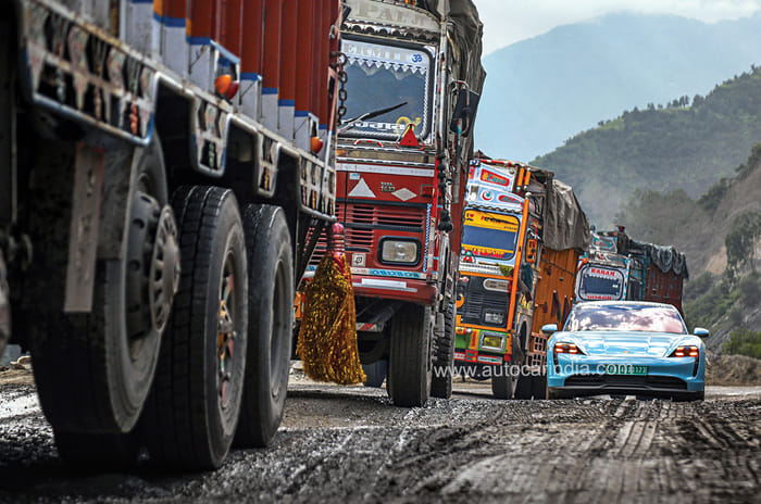 Kashmir to Kanyakumari: 4,500km in a Porsche Taycan EV